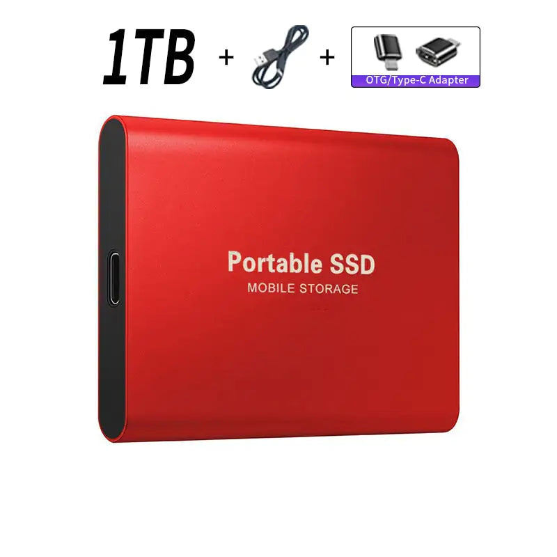 Portable SSD External Storage Hard Disks