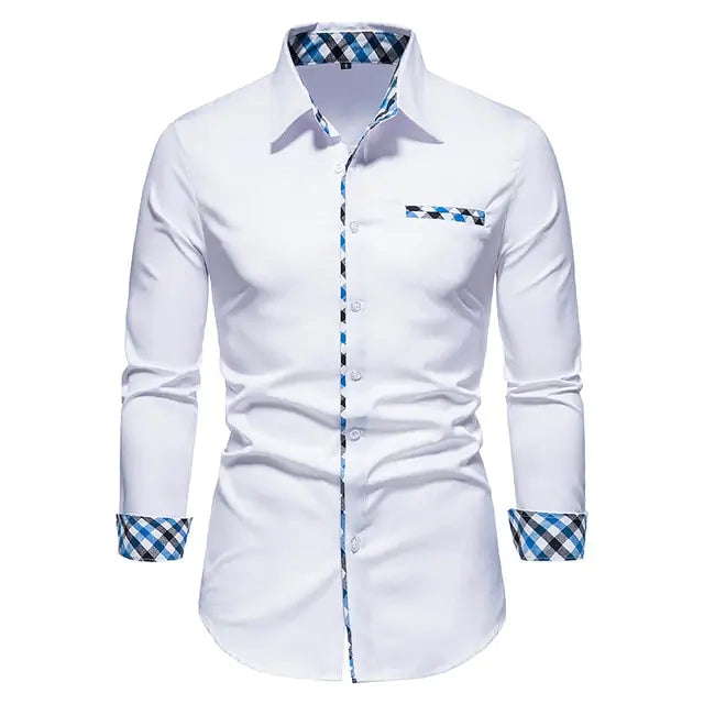 Patchwork Formal Shirts