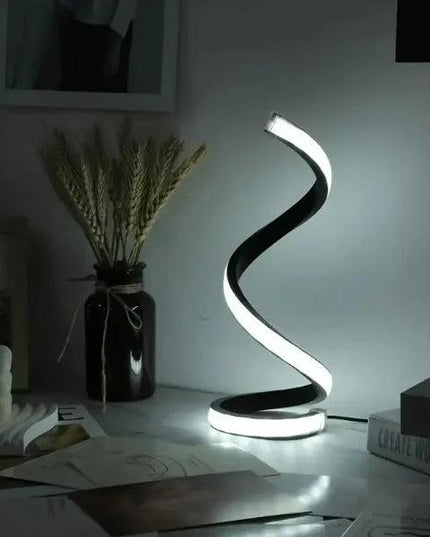 LED Spiral Table Lamp