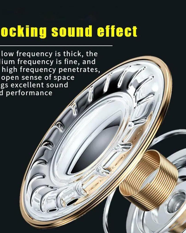 Bluetooth Headset 5.1 True Wireless Earphones Earbuds Headphones HiFi Sport TWS