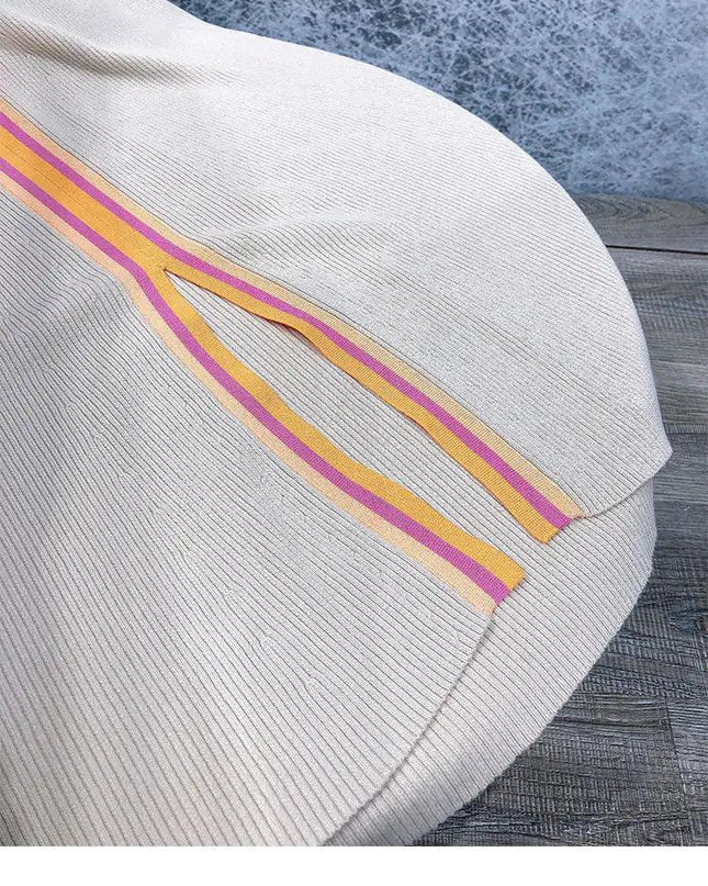 Pastel Longline Knit Dress