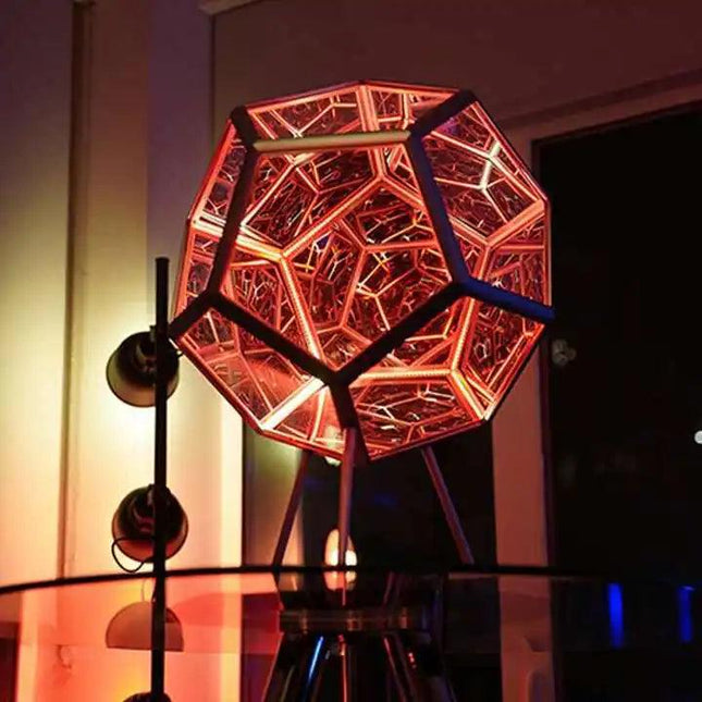 The InfiniteX Dodecahedron Color Art Light