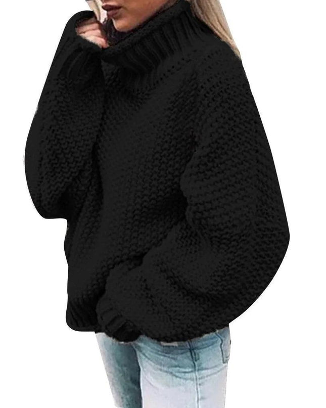 Knitted Turtleneck Sweater