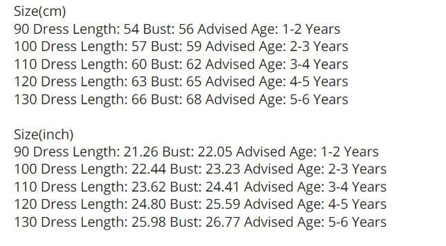 Summer Princess Toddler Girls Dress