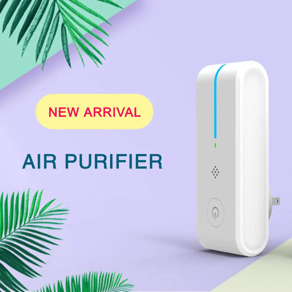 Portable Mini Plug In Negative Ion Generator Air Purifier