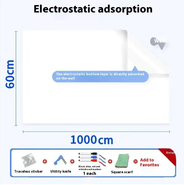 Whiteboard Wall Sticker