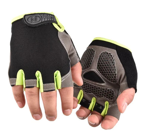 Winter Half-Finger Cycling Gloves