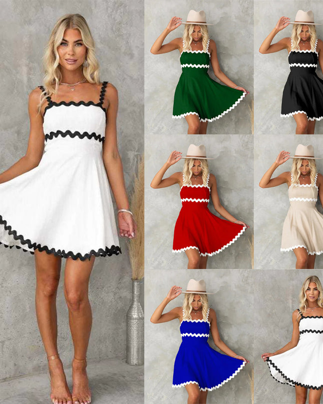 Women's Short Suspender Dress