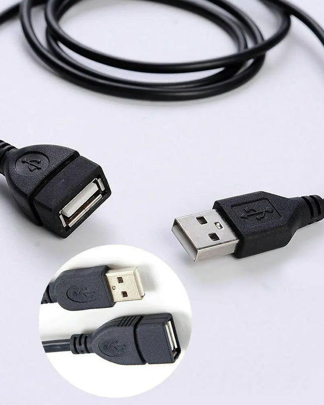 6FT USB 2.0 Male to Female Extension Data Charger Cable Cord Adapter M/F 6 Feet