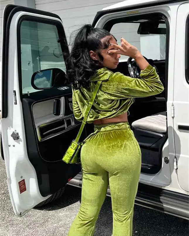 Melanie Velour Tracksuit