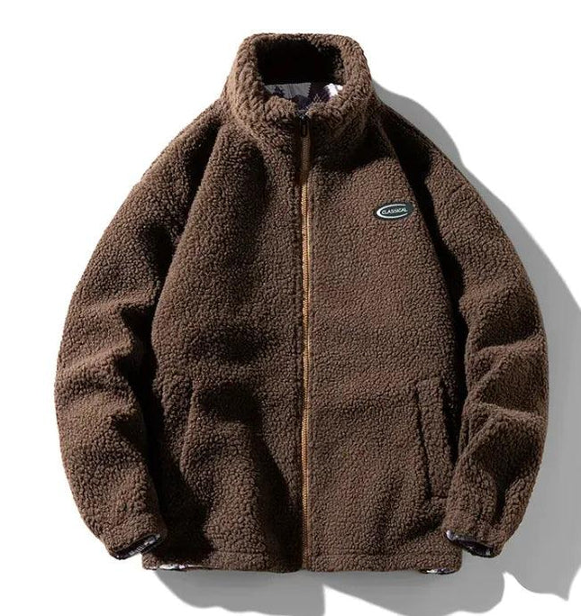 Trendy Lambswool Fleece Jacket