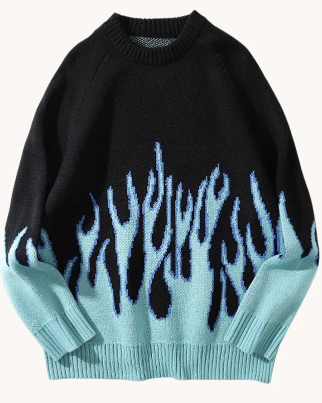 Fire Knitted Sweater