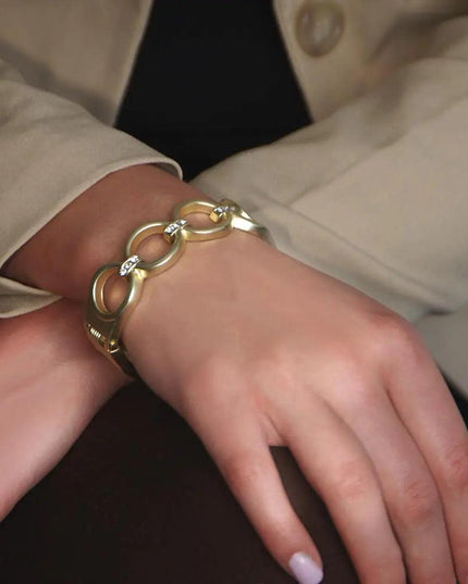 Loopsy Bracelet- Gold