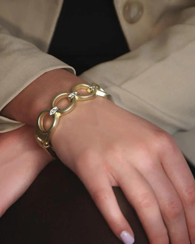 Loopsy Bracelet- Gold