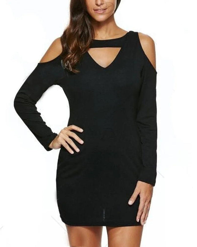 Skull Back Cotton Dress