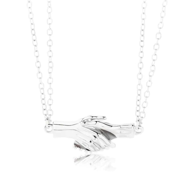 Magnetic Heart Couple Necklace