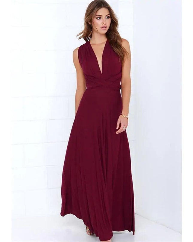 Long Wrap Dress