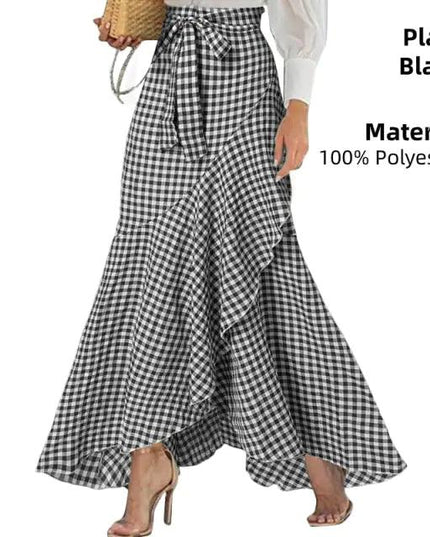 Casual Loose Ruffles Skirt