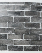 Antique Black Brick / 40x40 cm