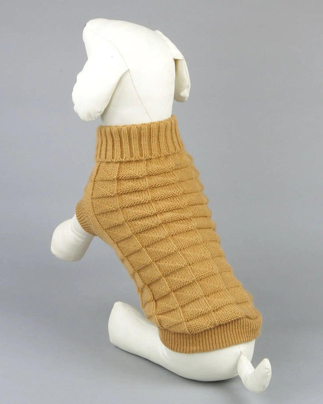 Solid Color Dog Sweater