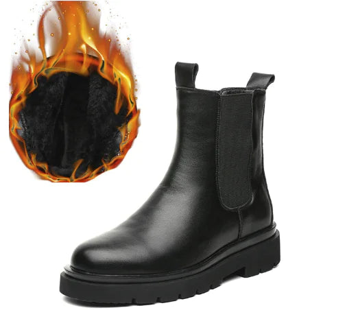 Men's High-Top Thick-Soled Martin Boots for Every Look