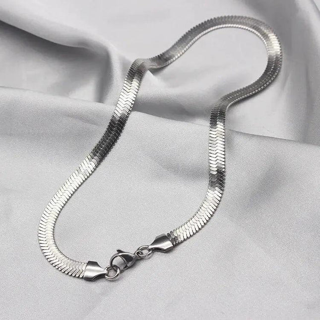 Fashion Snake Chain Men Necklace Choker