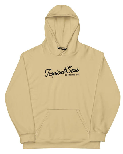 Beige Tropical Seas Hoodie