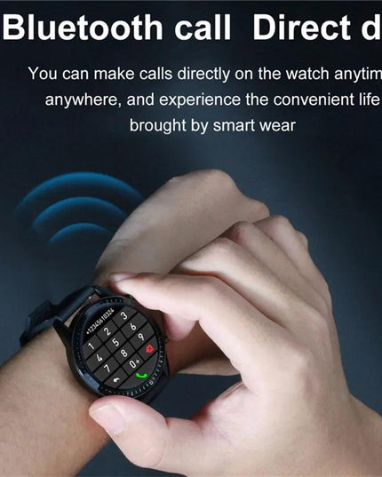 Waterproof Smartwatch Health Monitor