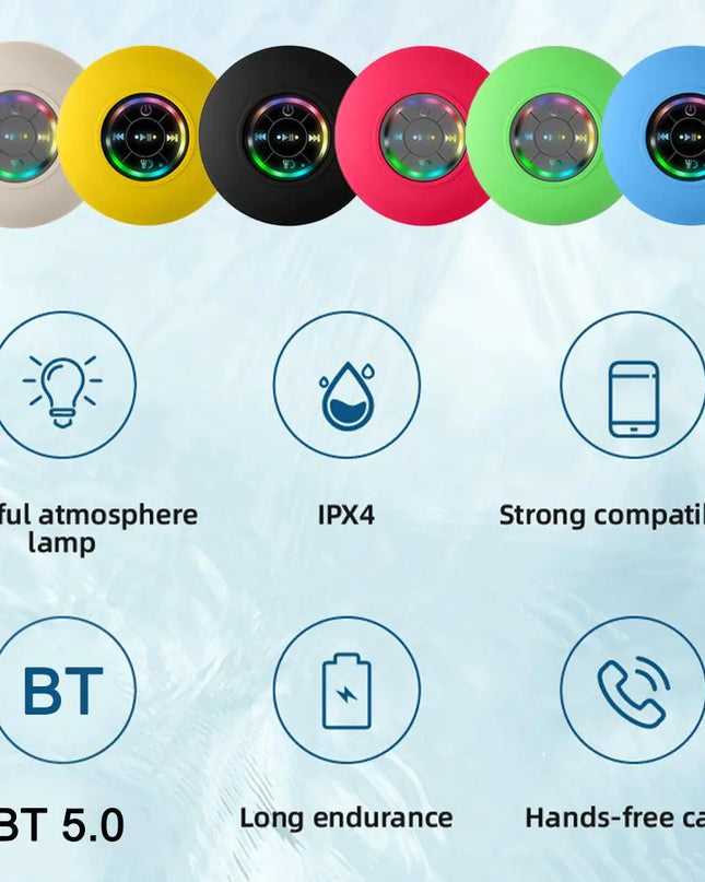 Waterproof Wireless Bluetooth Speaker