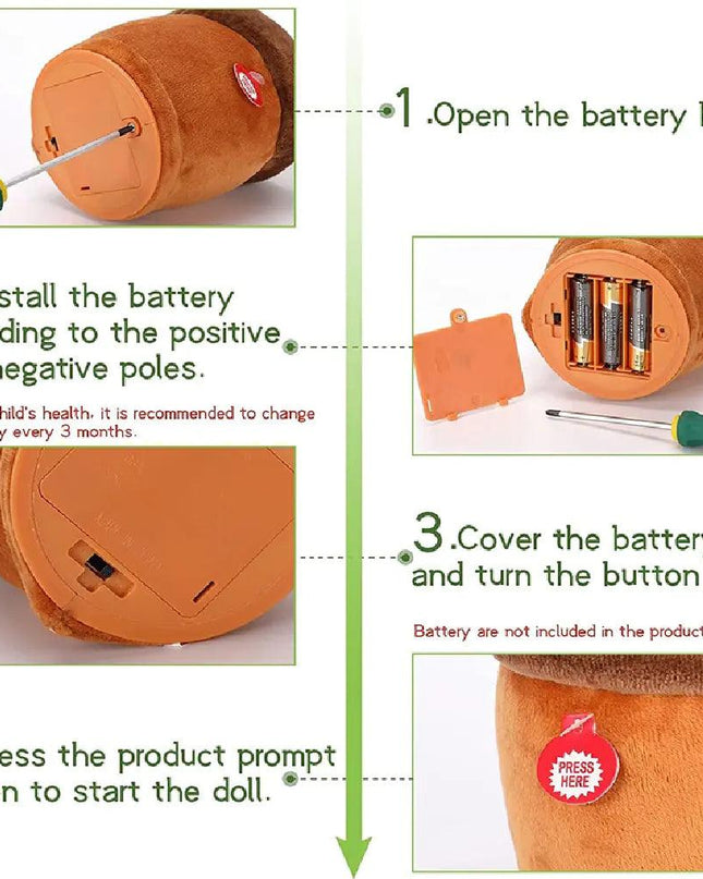 Dancing and Talikng Cactus Toy