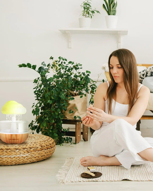 Humidifier with Calming Water Drops Sounds
