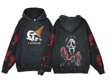 Halloween Scream Hoodies Ghostface