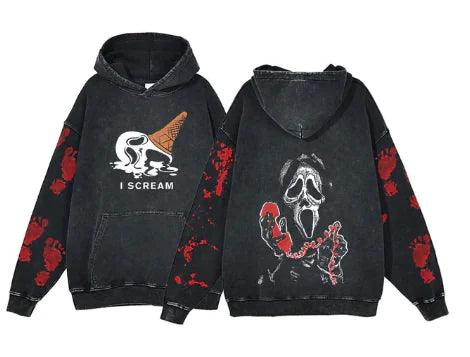 Halloween Scream Hoodies Ghostface
