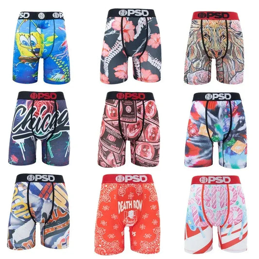 Underwear Boxers Fashion Printed