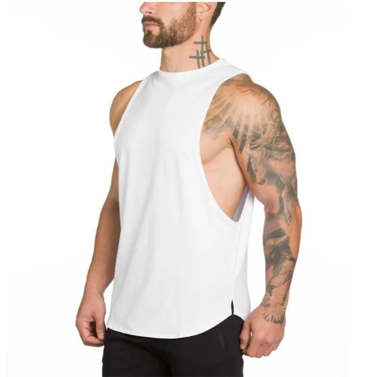 Sleeveless Shirt Muscle Vest