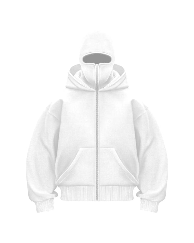 Fleece-lined Double Hooded Jacket