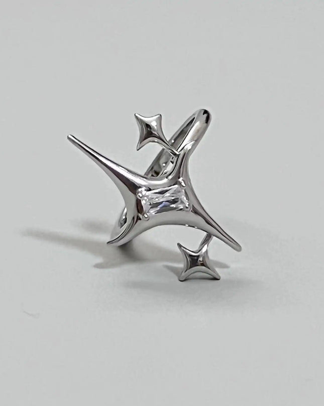 Shiny Unisex Crystal Rings