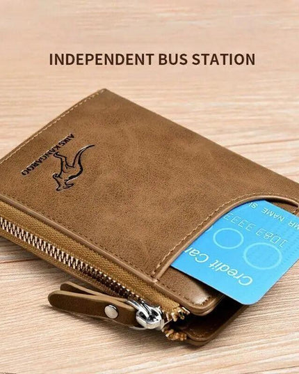 Men's "RFID" Blocking Leather Wallet "Waterproof"