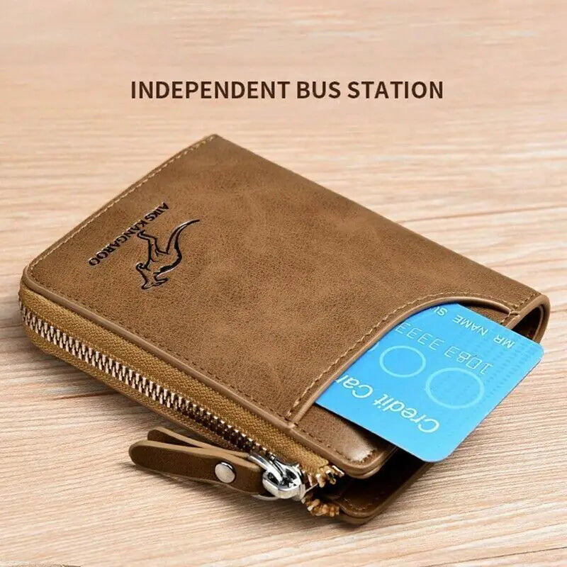 Men's "RFID" Blocking Leather Wallet "Waterproof"