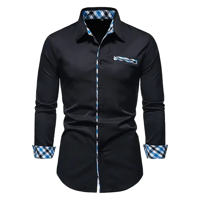 Patchwork Formal Shirts