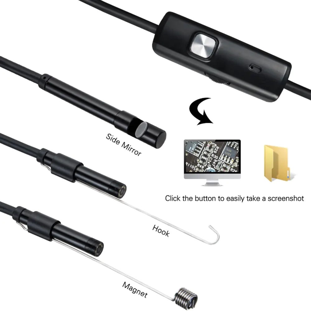 LED Car Endoscope Camera