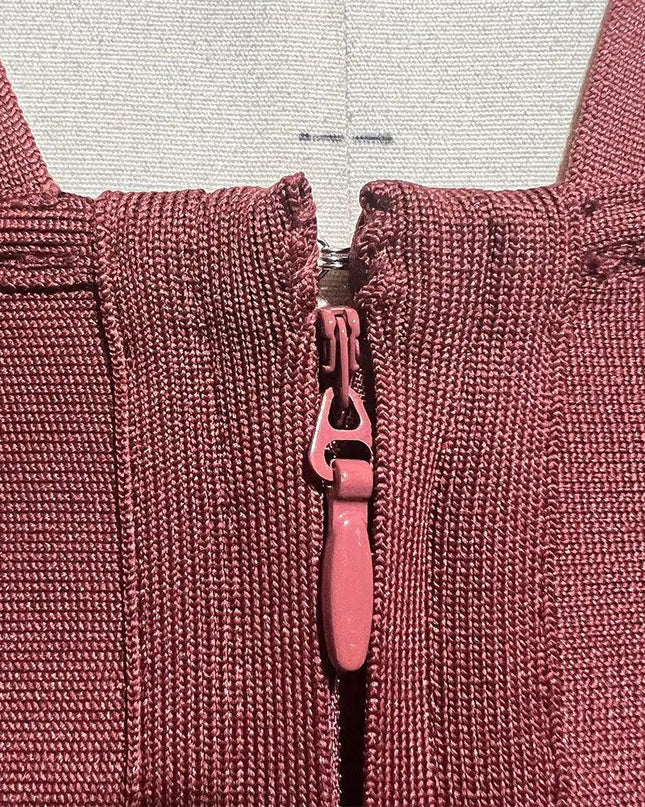 Strappy Cutout Fringed Dress