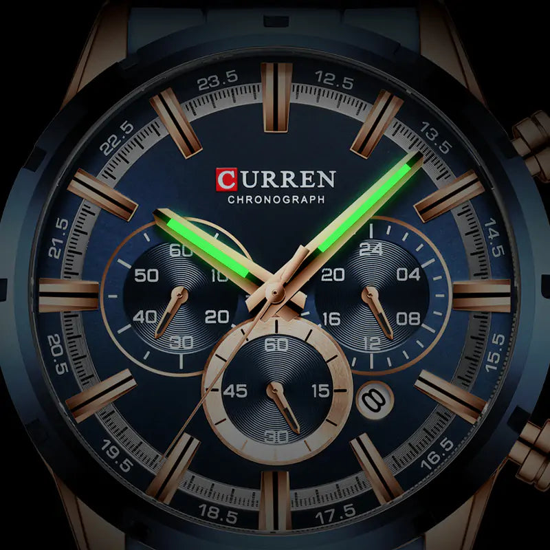 CURREN Quartz Watch Top Brand