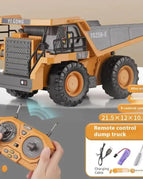 Yellow Dump Truck / 3 Sets Of Lithium Batteries