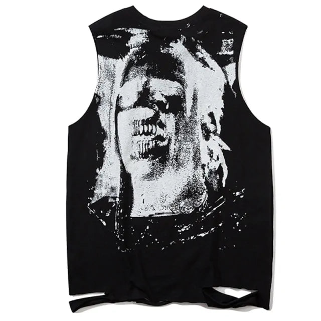 Horror Portrait Tank Top