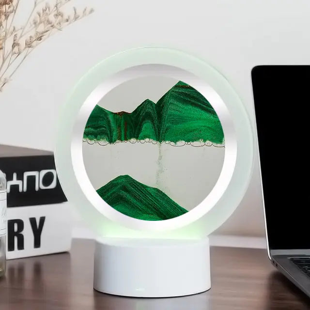 Creative Quicksand Night Light Lamp