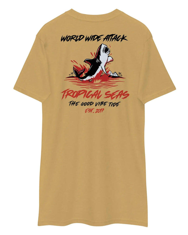 World Wide Attack Tropical Shark T-shirt