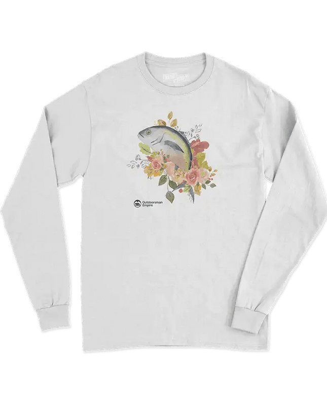 Fishing Flower' Long Sleeve Shirt