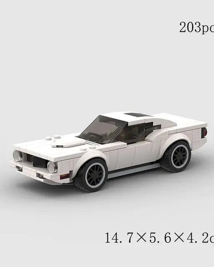 Dodge Classic Model Building Bricks