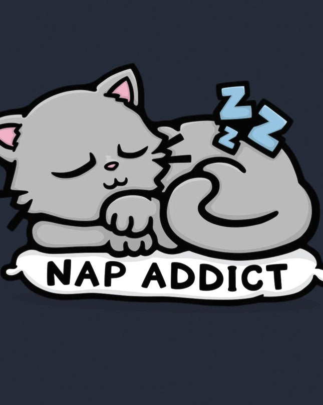 Nap Addict Cat Shirt